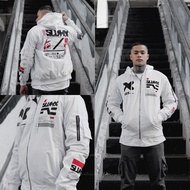 MECCA OUTWEAR JAKET BOMBER KREMLIN WARNA PUTIH GENIOUS