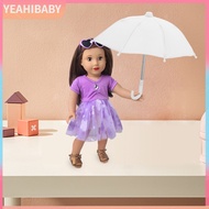 YEAHIBABY 2pcs Mini House Umbrella Model Decoration Umbrella Model Model Doll House Accessory