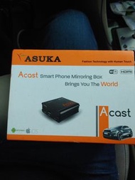 ASUKA 飛鳥 Acast 無線手機鏡像盒 蘋果 安卓手機適用
