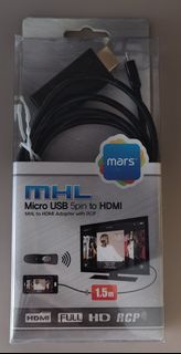 Mars MHL Micro USB 5pin 轉 HDMI 線