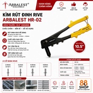 ARBALEST HR-02 Rive Nail Pliers 10.5 Inch (265mm) - 4-Head Rive Press Pliers 2.4/3.2/4.0/4.8mm