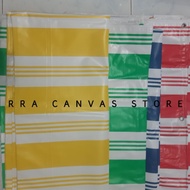 ♞STRIPE ROLL UP WITH PULLEY AND ROPE  MAYAMA TRAPAL LONA TARPAULIN