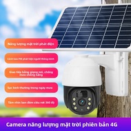 HENYOU | Camera Giám Sát Ngoài Trời 4G WiFi Năng Lượng Mặt Trời HD Quan Sát Đêm 360° Có Intercom và