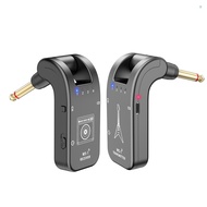 WS-1 2.4GHz Wireless Guitar System Rechargeable Audio Transmitter and Receiver 4 Channels 30m Transm