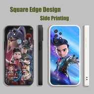 Casing For Samsung A03 A13 A23 A33 4G 5G Ejen Ali The Movie 2 Misi Satria CNC04 Phone Case Square Ed