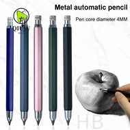 QIUJUU Mechanical Pencil, 2B/4B/6B/8B/10B Pencil Refill 4.0mm Automatic Pencil, Creative Drawing Wri