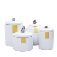 CT56 Ceramic Storage Jar, New Chinese Style Model Home Hotel Decor, Sales Office Decoration, Designe