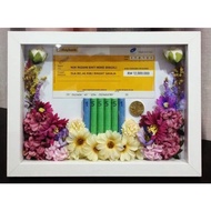 Frame Gubahan Hantaran Mas Kahwin Custom / Wedding