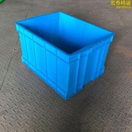 藍色塑料箱 成都蘇州周轉箱物流箱 義烏塑料塑膠框深綠色周轉箱