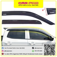 Isuzu DMAX D-Max 2021 - Present PMMA Door Visor Come With 3M Double Tape