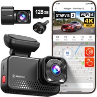 REDTIGER VC70 & 4 in 1 Car Charger Adapter, STARVIS 2 IMX678 x Wondrix Sensor, Dual HDR Hyper Night 