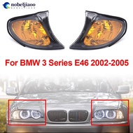 NOBELJIAOO 1PC Car Turn Light Corner Marker Light Parking Lamp Trim For BMW 3 Series E46 2002-2005 6