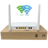 5V5Dual-band 5G English version EG8145V5 ONU UPC/APC 5DBI large antenna modem 4-port full Gigabit router with 4GE port 2.4G&amp;5G dual-band Wifi