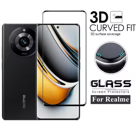 Full Cover Glass For Realme 11 Pro Screen Protector For Realme 11 Pro Tempered Glass Protective Phon