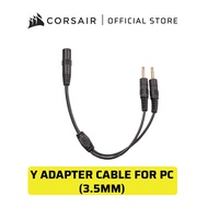 CORSAIR HS50/HS 60 Surround Y Adapter Cable for PC (3.5mm)