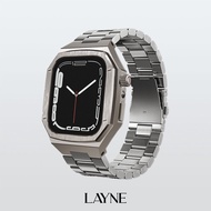 สายนาฬิกาสแตนเลส สำหรับแอปเปิ้ลวอช รุ่น RL for Apple Watch Ultra 49mm S10 42mm/ 46mm iWatch 9 8 7 SE