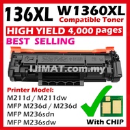 Laser Cartridge Compatible to HP W1360A W1360X Cartridge for HP LaserJet M211d M211dw MFP M236d M236