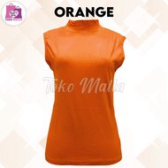Manset tangan Buntung Wanita Polos Warna Mangset Tanpa Lengan Pendek Baju Youkensi Baju Perepuan Kut