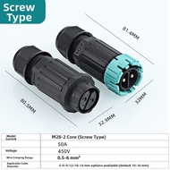 Waterproof Male-Female Connector Plug IP68