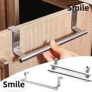 SMILE Towels Holder Bathroom Extendable Storage Shelf Multi-functional Cupboard Hanger Door Hook