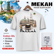 MAKKAH MADINAH SOUVENIR T-SHIRT PREMIUM COTTON 30s MATERIAL T-SHIRT FOREIGNmerchandise