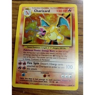 Charizard 1999 second edition Pokémon card
