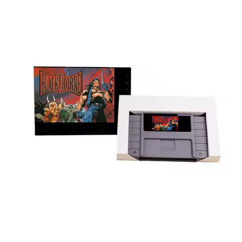 Blackthorne Action game Card for SNES EUR PAL USA NTSC 16bit Game Consoles with Retail Box Video Gam