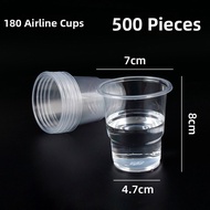 Disposable Thickened Plastic Transparent Airline Cups 2g