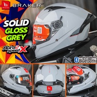 แถมฟรีสปอยเลอร์ Racing หมวกกันน็อค MT BRAKER SV แว่น2ชั้น รุ่นใหม่ล่าสุด
