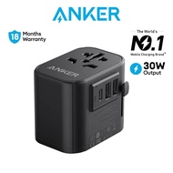 Anker PowerExtend Travel Adapter 30W USB Charger USB C Charger iPhone Charger Adapter Multi Plug Universal Adapter A9212