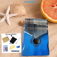 Đàn Kalimba 17 Phím Chính Hãng kalimba GỖ NGUYÊN KHỐI - Full Phụ Kiện