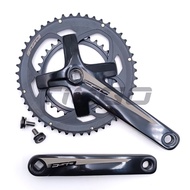 FSA VERO PRO จักรยานเสือหมอบกรวดความเร็ว2 × 9/10/11จานหน้าเรียวสี่เหลี่ยม48-32T 175มม. ตัวยึดด้านล่า