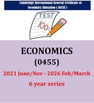 Igcse ECONOMICS 0455 (PAPER 1 & 2) 2021-2026 Feb/March! Past Papers.