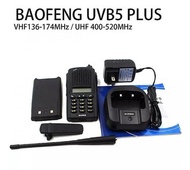 BAOFENG 寶峰 UV-B5 Plus 5W 136-174/400-520 Power Portable Ham Walkie Talkie 對講機 + 手咪