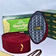 Songkok Merah Maroon Pria Dewasa Dan Anak Anak Logo Kujang Peci Betawi Motif Bordir Logo Kujang Mera