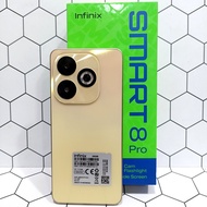 infinix smart 8 pro 8/128GB second bekas Fullset seken-bekas original