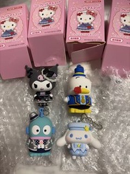 Sanrio 盲盒玩具電話繩鎖匙扣 kuromi 水怪 cinnamoroll 玉桂狗 AP鴨 Secret Mascot Keychain Blind Box Figures