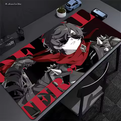 Zenless Zone Zero Black Mouse Pad HD Print ZZZ Ellen Joe Yixuan Hugo Vlad Ukinami Yuzuha Mousepad La