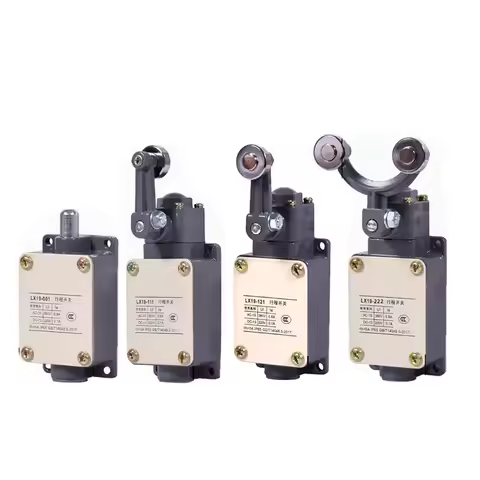 1PCS Limit Switch LX19-001 111 121 222 Silver Contacts Self-reseting 1NO 1NC 5A Travel Switch Micro-