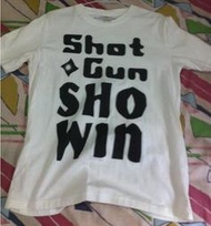 天福哥 Show'in showin shot gun s.h.owin 白T 潮