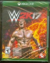 全新XBOX ONE原版片  英文版  WWE 2K17 美國職業摔角