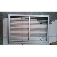 Return Air Grill (RAG) 18cm x 99 cm Aluminum material