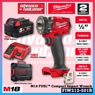 MILWAUKEE FIW212-501X / FIW212-0X0 M18 FUEL™ Impact Wrench ½"