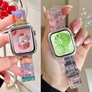 Clear Summer Strap+Case For Huawei Watch Fit 4 Strap And Huawei Watch fit 4 pro Case Plastic Huawei 