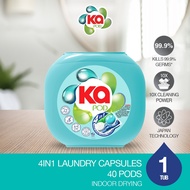 Ka 4in1 Laundry Capsules 40 Pods – Indoor Drying