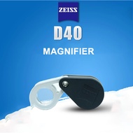 Zeiss D40 Magnifier Pocket Loupe 10X Zoom In German World's Top 1 Jewelry Diamond Antique Magnifying