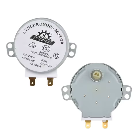 AC 220V-240V 50Hz CW/CCW Microwave Turntable Turn Table Synchronous Motor TYJ50-8A7 Vertical Turntab