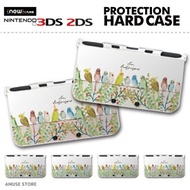 new3DS LL カバー ケース new 3DSLL new 2DS LL 3DS LL カバー Nintendo かわいい おしゃれ 大人 子供 キッズ おもちゃ ゲーム インコ セキセインコ オカメインコ イラスト 鳥 バード ペット かわいい