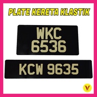 [2023 SALE] NOMBOR PLATE KERETA LAMA/KLASTIK/ANTIK