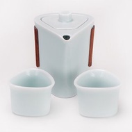 三文魚影青泡茶組│打破傳統器形│創意十足│聖誕禮物